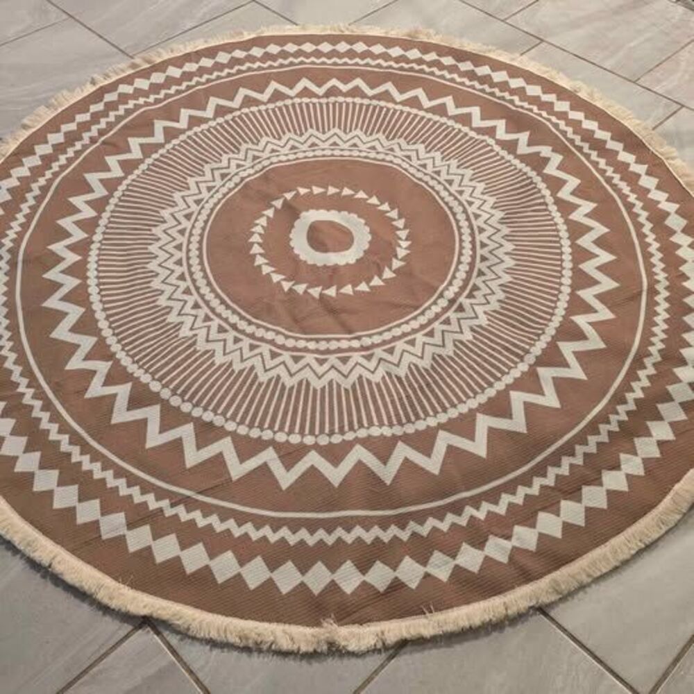 Round rug 63" across